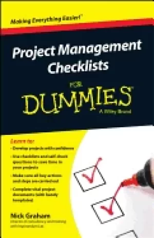 Image of project management checklists for dummies