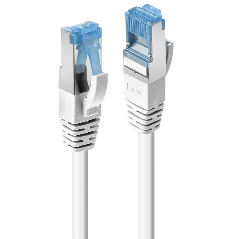 Image of Lindy 47194 networking cable White 2m Cat6a S/FTP (S-STP)