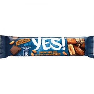 YES Breakfast Bar Dark Chocolate, Sea Salt and Almond 35g