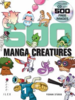 Image of 500 Manga Creatures by Yishan Li Paperback