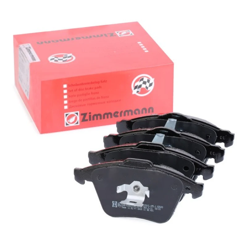 Image of ZIMMERMANN 23912.185.1 Brake pad set Front Axle, Photo corresponds to scope of supply Brake Pad Set,disc brake (402)