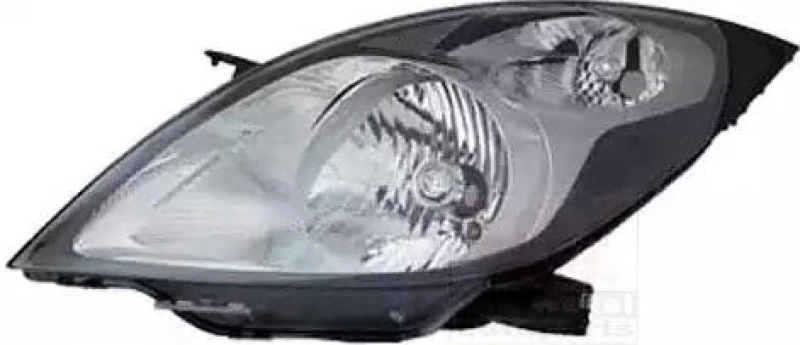 Image of VAN WEZEL 0809961 Headlights H4, Left, with motor for headlamp levelling Headlight (259)