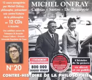 Image of Camus - Sartre - Du Beauvoir by Michel Onfray CD Album