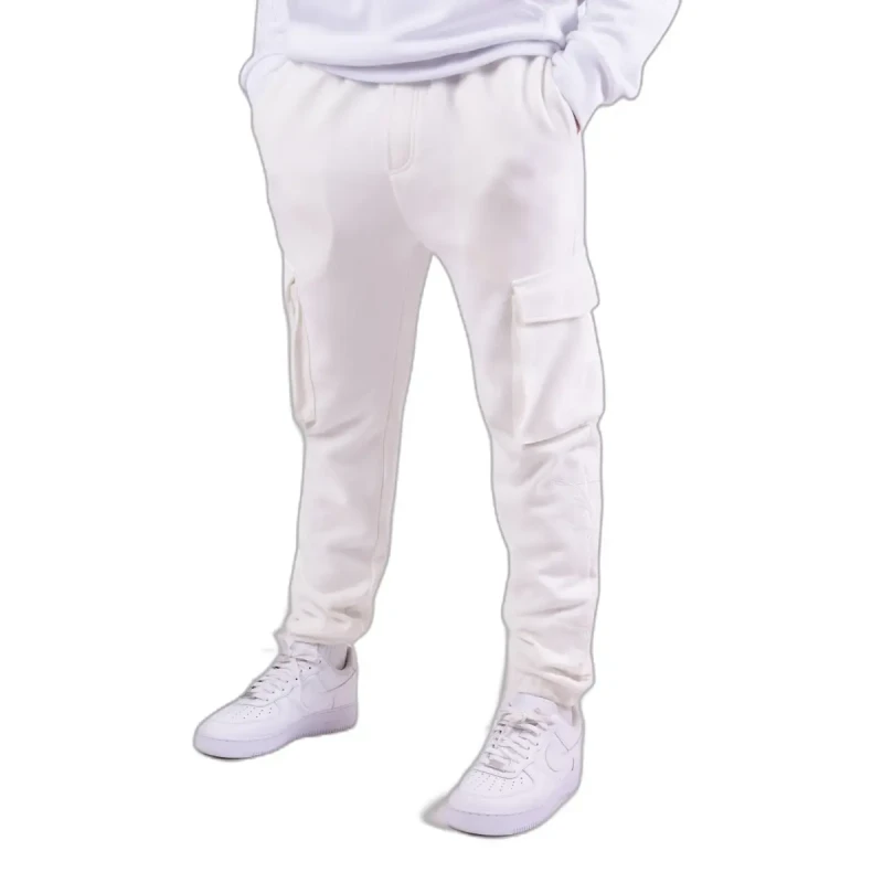 Image of Project X Paris Trousers cargo Project X Paris Basic Blanc Unisex S