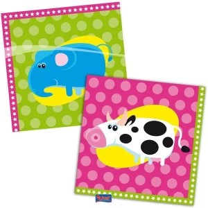 Image of Animal Party Napkins (Pack Of 20)