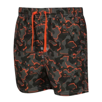 image of Regatta Skander II Swim Shorts - GrpLfMagmCam