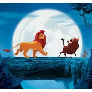 Image of Hakuna Matata Wall Mural 3m x 2.8m