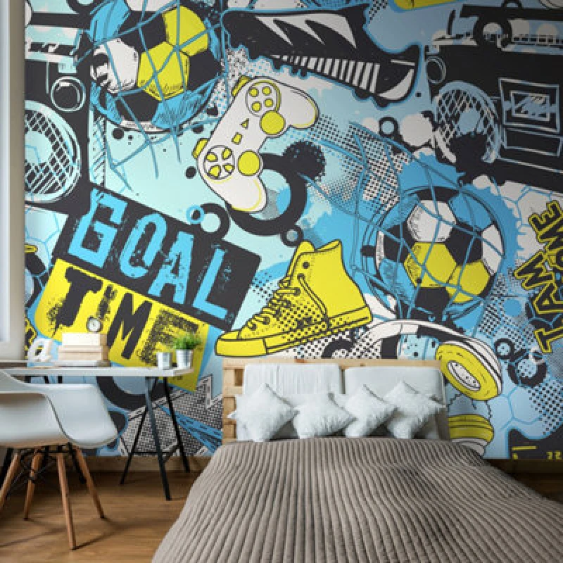 Image of Origin Murals Games Splash Matt Smooth Paste The Wall Mural 350Cm Wide X 280Cm High