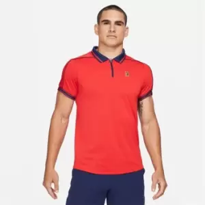 image of Nike Dri-Fit Polo Shirt Mens - Red