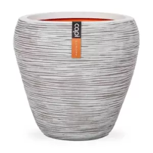 Image of Capi Europe Vase taper round Rib NL 42x38 ivory