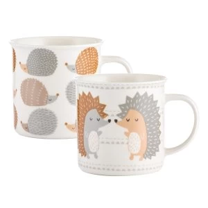 image of Price & Kensington China Mug Hedgehogs