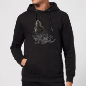 image of Fantastic Beasts Tribal Augurey Hoodie - Black