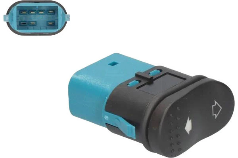 Image of Alfa e-Parts AF00486 Switch, window winder Right Front Plastic Switch,window winder (1761)