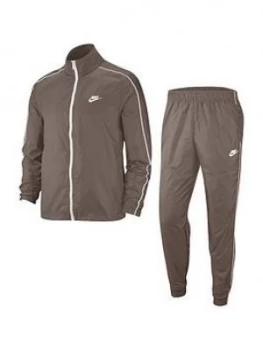 Image of Nike Sportswear Woven Tracksuit - Grey