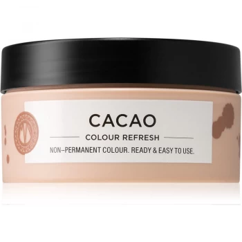 image of Maria Nila Colour Refresh Cacao Gentle Nourishing Mask without Permanent Color Pigments Lasts For 4 - 10 Washes 6.00 100ml