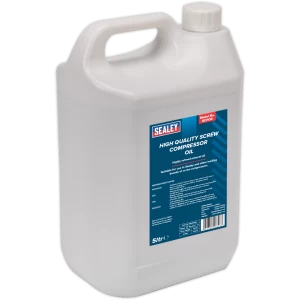 Image of Sealey Screw Compressor Oil 5l