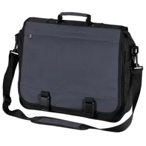 Image of Bagbase Portfolio Briefcase Bag (15 Litres) (one Size, Graphite)