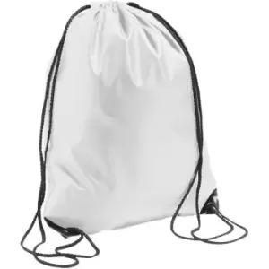 image of SOLS Urban Gymsac Drawstring Bag (ONE) (White)