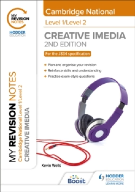 Image of My Revision Notes: Level 1/Level 2 Cambridge National in Creative iMedia: Second Edition Paperback / softback