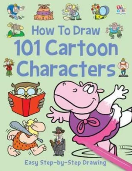 Image of How to Draw 101 Cartoon Characters Paperback