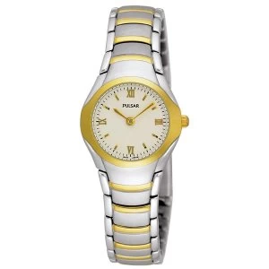 Image of Pulsar PEG406X1 Ladies Two Tone Classic Bracelet 50M Watch