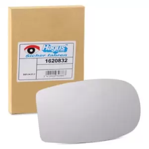 Image of VAN WEZEL Wing Mirror Glass * HAGUS * 1620832 Side Mirror Glass,Mirror Glass FIAT,PUNTO (188)