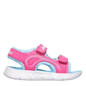 image of Skechers C Flex Junior Girls Sandals - Pink