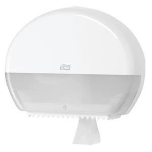 Image of Original Tork Mini Jumbo Roll Dispenser High Capacity White Ref 555000