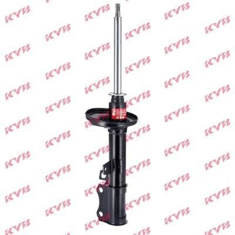 Image of KYB 334028 Shock absorber Rear Axle Left, Gas Pressure, Twin-Tube, Suspension Strut, Top pin Shock Absorber (854)