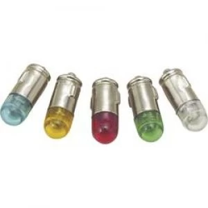 LED bulb BA7s Red 6 Vdc 6 V AC 0.6 lm Barthelme