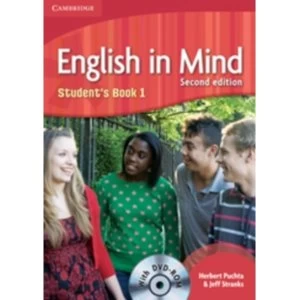 Image of English in Mind Level 1 Student's Book with DVD-ROM by Jeff Stranks, Herbert Puchta (Mixed media product, 2010)