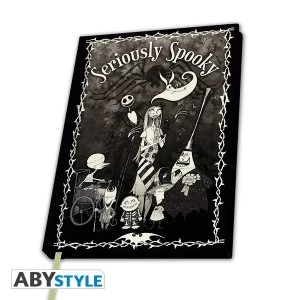 Image of Nightmare Before Xmas - Seriously Spooky A5 Notebook