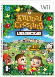 image of Animal Crossing Lets Go to the City Nintendo Wii Game