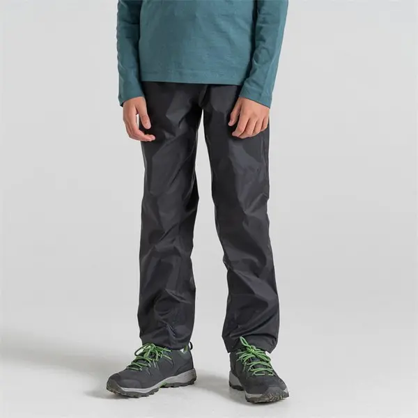 image of Craghoppers Triton WP Trouser - Black 7 - 8 Years