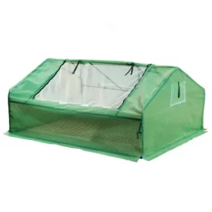 image of Outsunny 1.8 x 1.4M Mini Greenhouse Portable Flower Planter for Garden Backyard w/Zipper