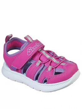 Image of Skechers Toddler Girls C-Flex Closed Toe Sandals - Pink