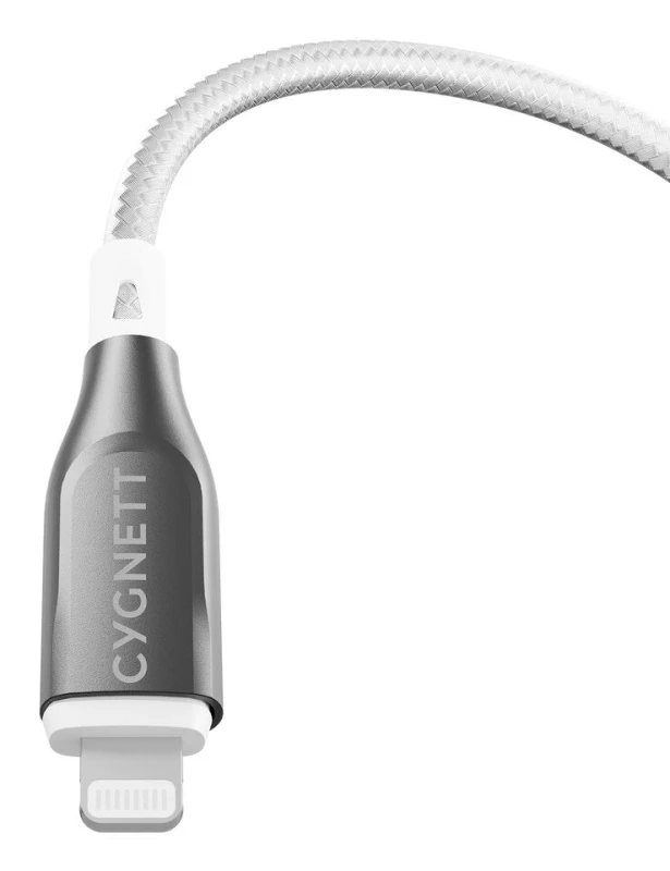 Image of Cygnett Cygnett CY4668PCCCL lightning cable 1m Grey, White CY4668PCCCL