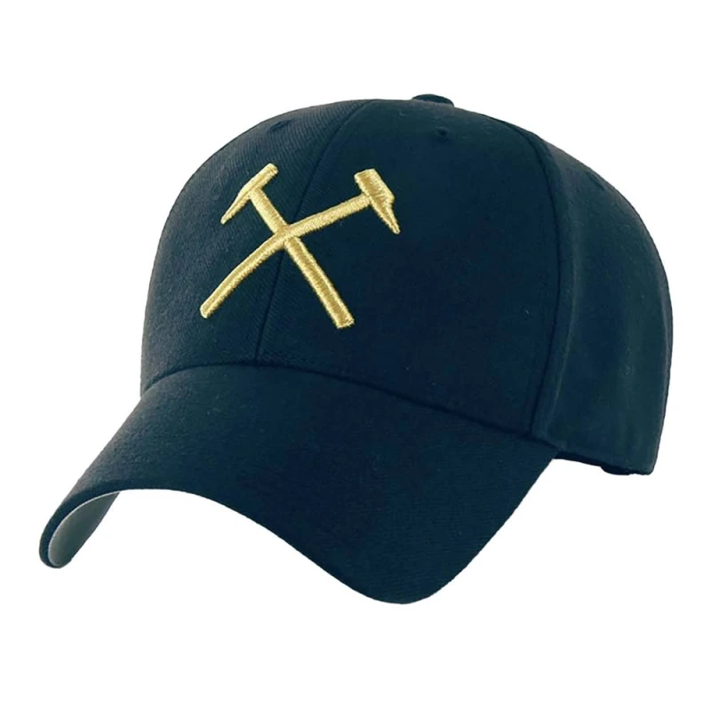 Image of West Ham United FC Mens MVP Baseball Cap in Blue Blue Male One Size