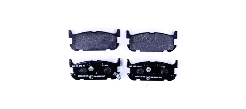 Image of HELLA Brake pad set HELLA 8DB 355 010-931