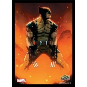 Image of Marvel Card Sleeves: Wolverine (65 Sleeves)