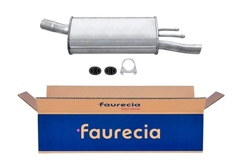 Image of Rear silencer HELLA 8LD 366 030-701
