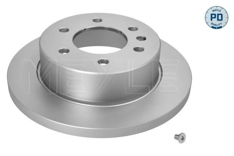 Image of Brake disc MEYLE 015 523 0049/PD