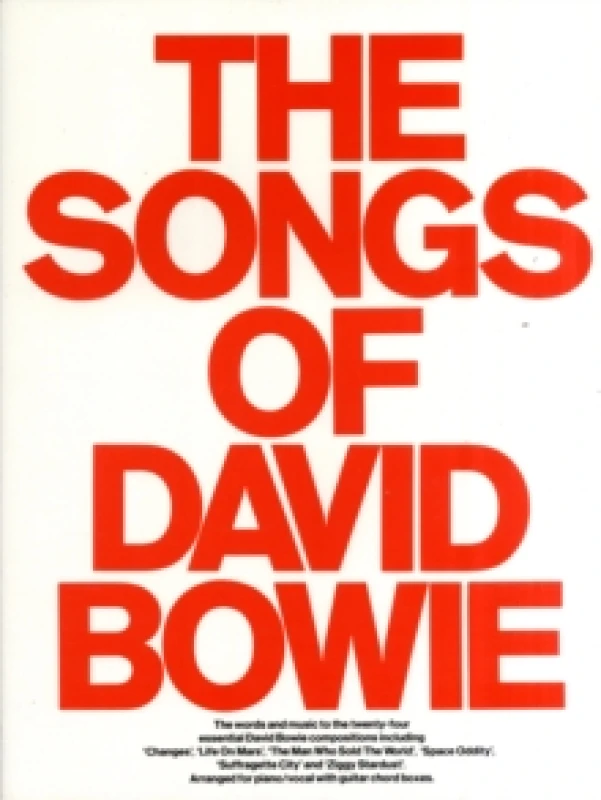 Image of Songs of David Bowie by Mick Rock Paperback