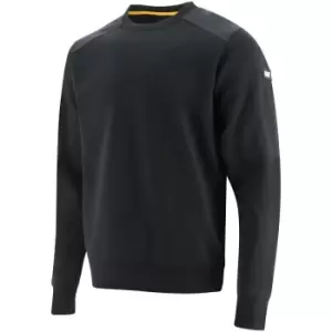 Image of CAT Workwear Mens Essentials Crewneck Warm Sweatshirt L - Chest 42 - 45' (107 - 114cm)