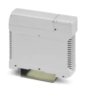 image of Phoenix Contact Vented Enclosure Type ME-PLC 40 DEV-KIT KMGY Series, 180 x 40 x 145mm, Polycarbonate DIN Rail