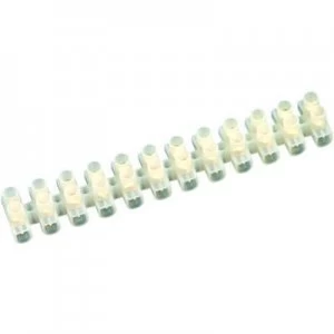 image of Wickes Terminal Connector Block Strip - 5A Pack of 6