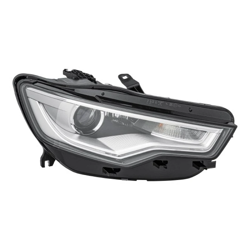 Image of HELLA 1ZT 011 150-321 Headlights H7, with bulb, Right, with motor for headlamp levelling, Bi-Xenon Headlight (259)