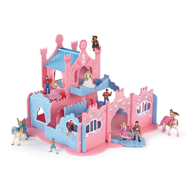 Image of Papo The Enchanted World Castle in the Clouds Toy Playset (60150) Multi unisex