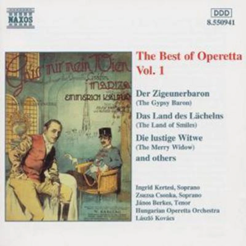 Image of RecordCityJP CD ALFRED WALTER, L SZL KOV CS, HUNGAR - Best of Operetta 1 8550941 Naxos 1996 Germany Classical Used