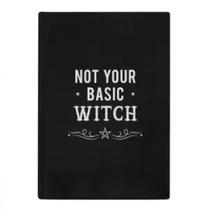 Image of Black Magic Not Your Basic Witch Velvet Notebook